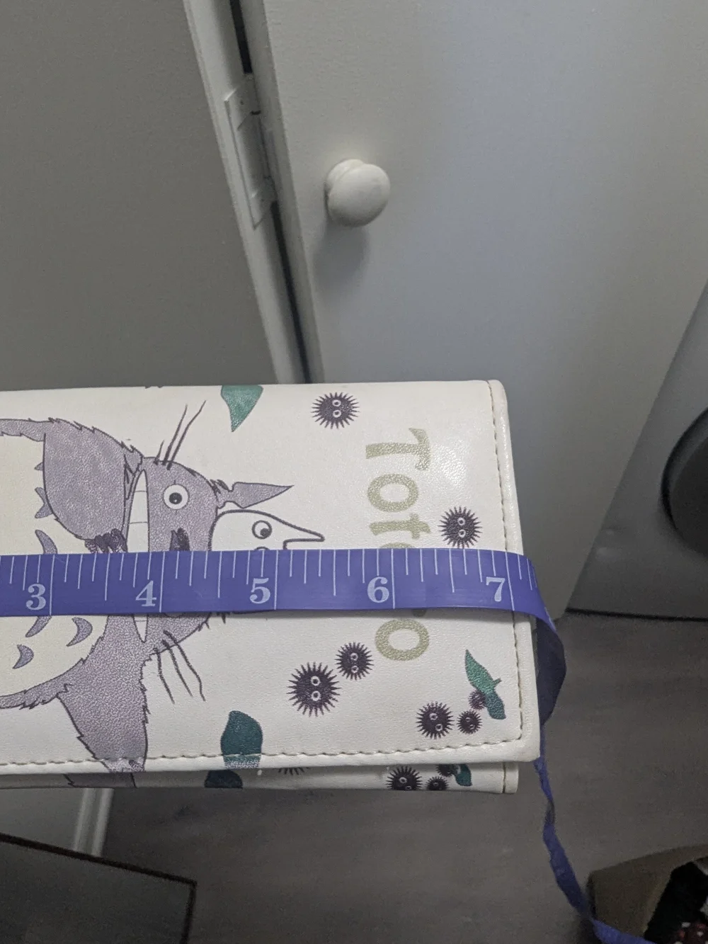 Cream Totoro Wallet - Animated Character Accessory